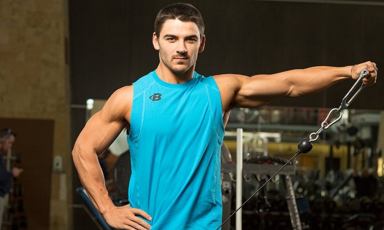 Cable lateral raise