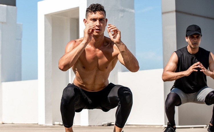 Calories burned doing squats