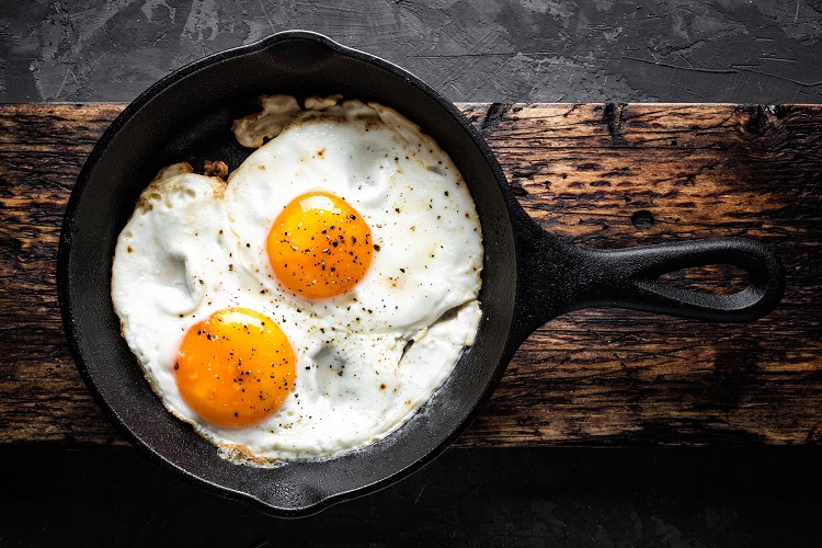 Fried eggs