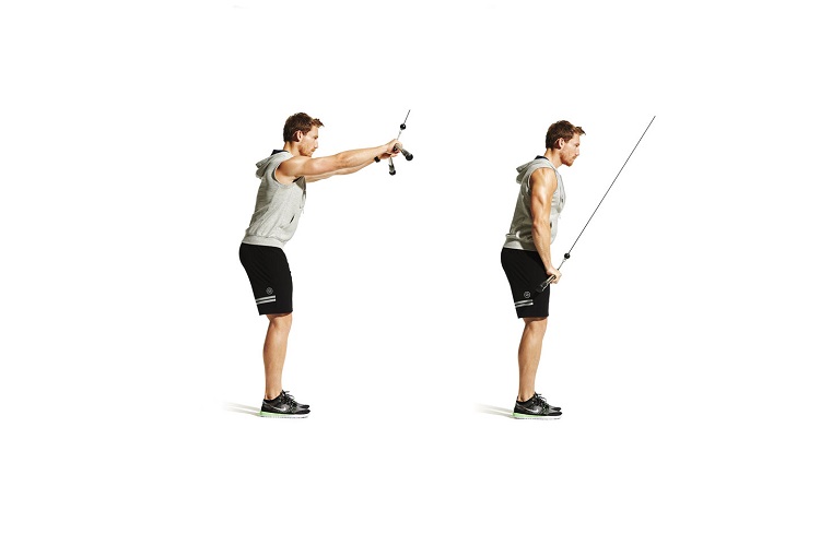 Band lateral pulldown