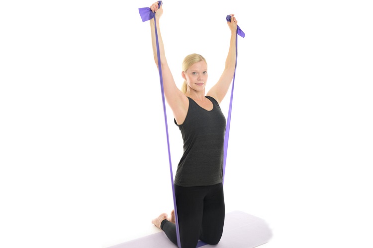 Band shoulder press