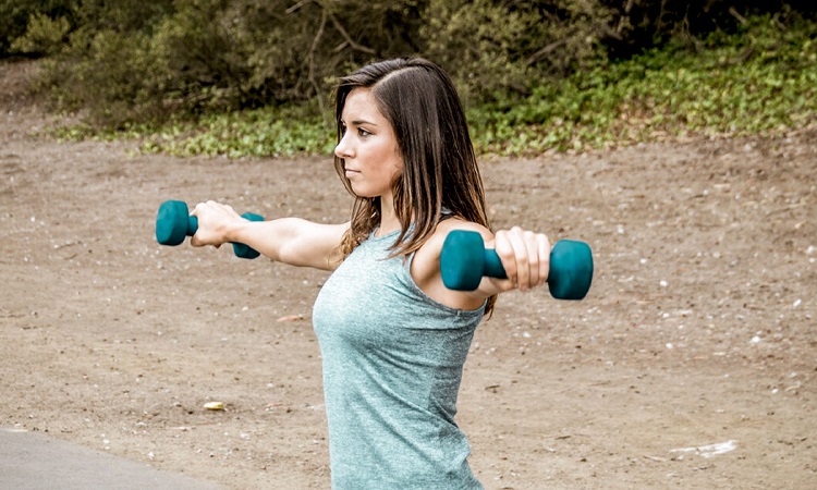 Dumbbell lateral raise