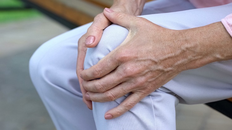 Osteoarthritis knee illustration