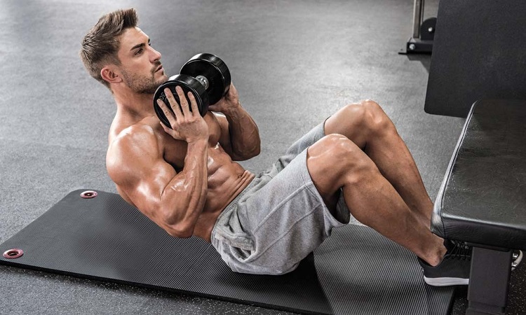 Weighted sit-up