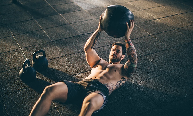 Jumping chest press