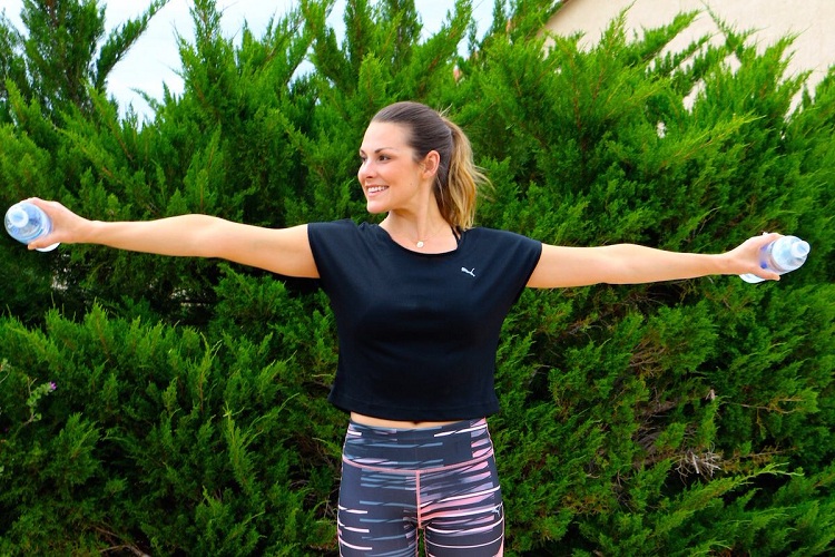 Arm circles with reach
