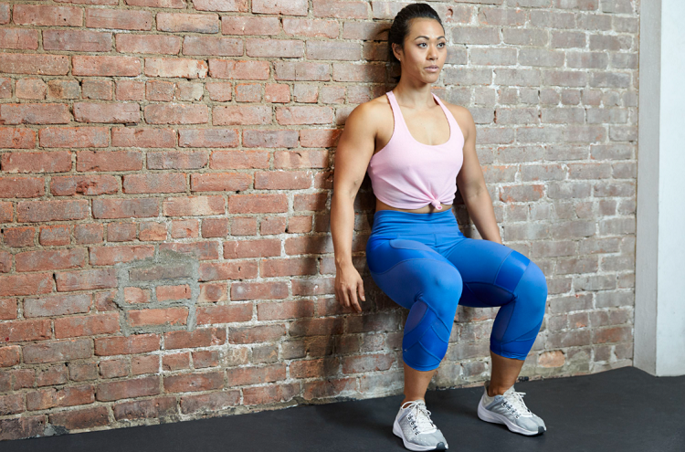 Wall squat