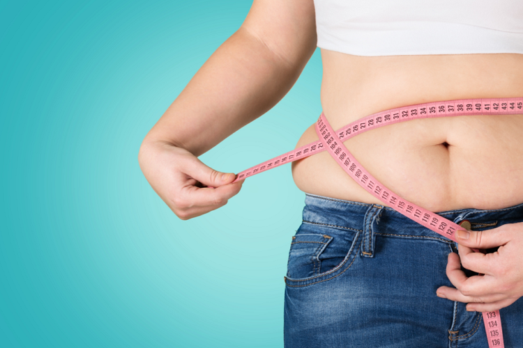 Weight gain illustration