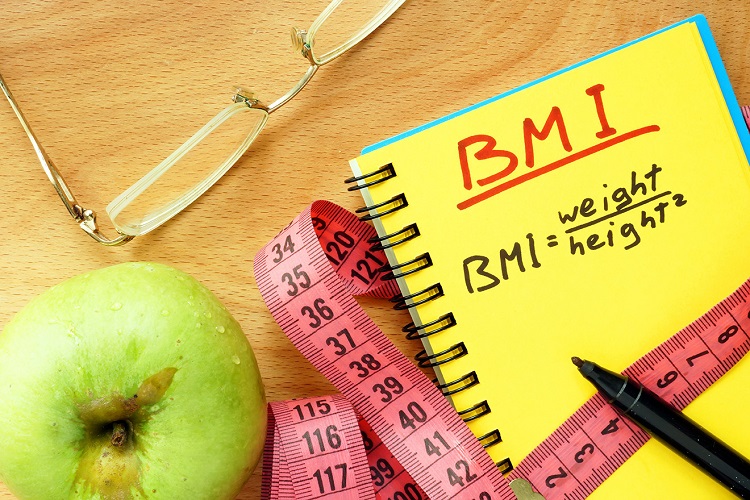Body mass index illustration