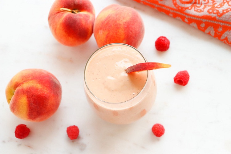 #4 Peach and Cream Creation Shake