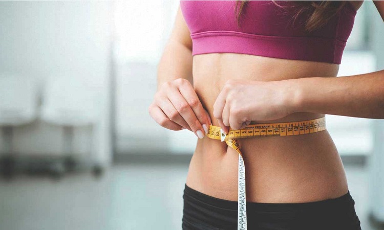 Weight loss illustration