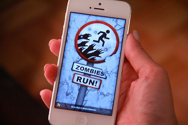Zombies Run app